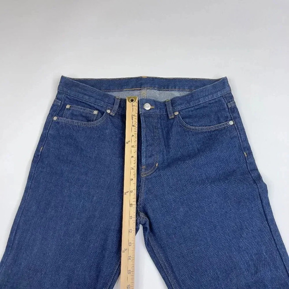 ARKET Men's Dark Navy Blue Straight Leg Jeans Size 33 - Picture 9 of 10